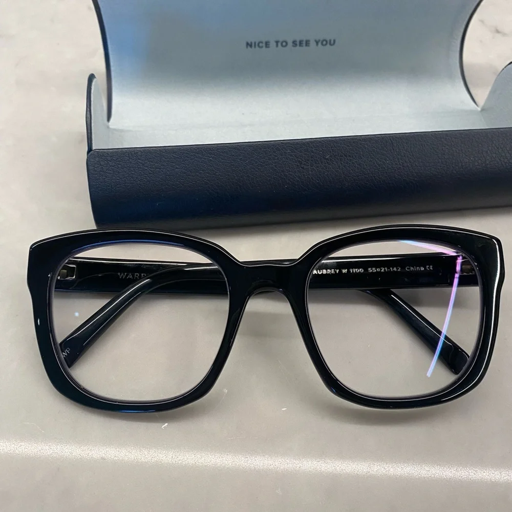 Warby Parker Aubrey Glasses with Blue Light Lenses - Picture 7 of 8